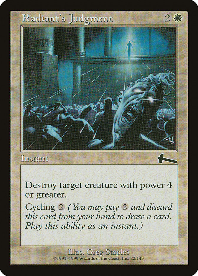 Radiants Judgment - Foil